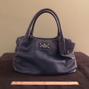 Kate Spade navy hobo bag no scratches